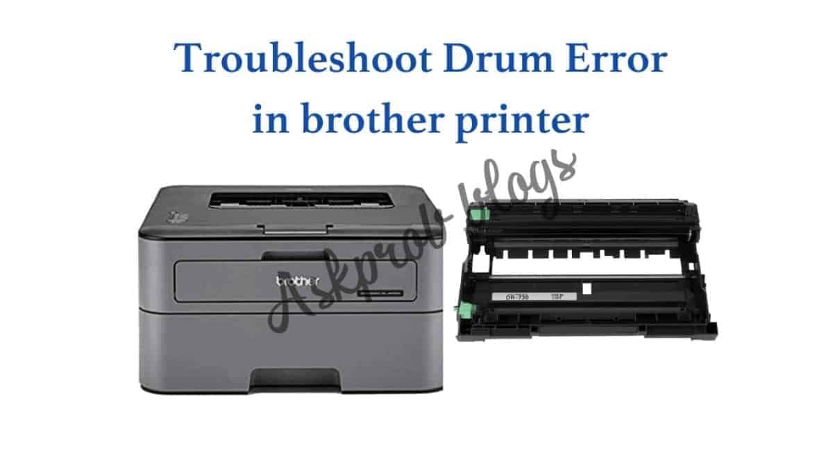brother mfc-7220 drum error troubleshooting