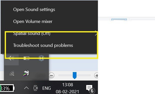troubleshooting sound problems