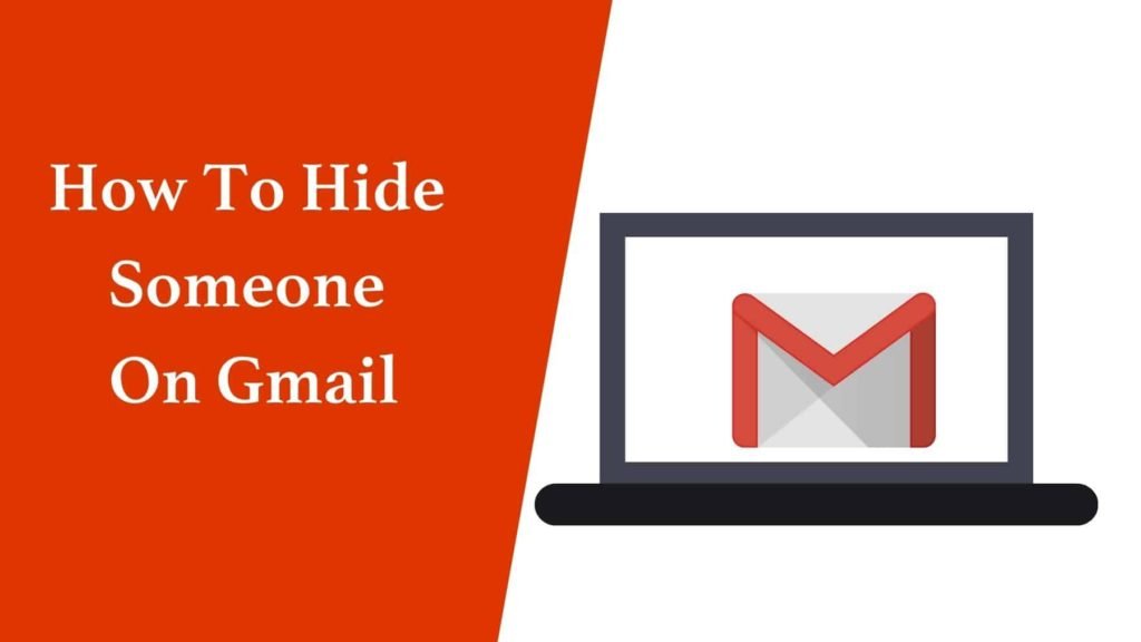 How to hide someone on gmail